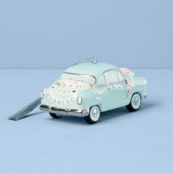 Alternative view of Lenox Westmore 2026 Just Married Vintage Car Ornament