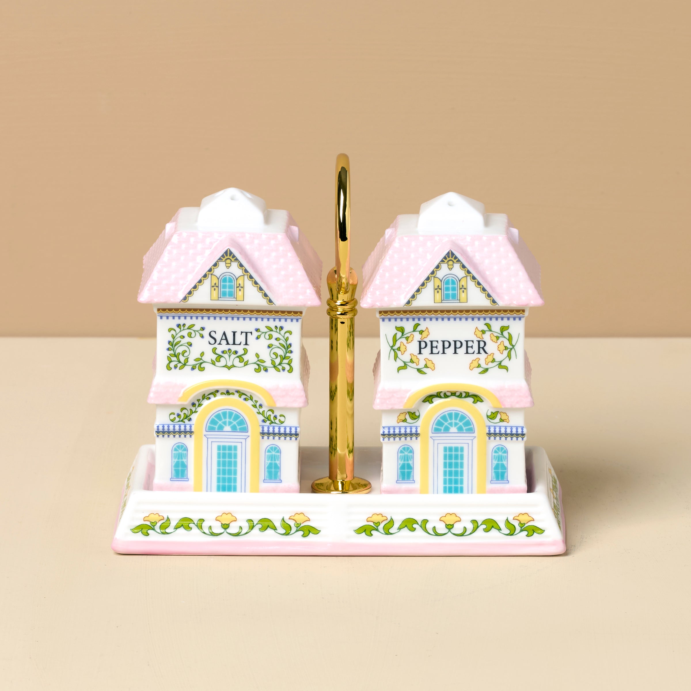 Lenox Westmore Lenox Spice Village Salt & Pepper with Tray