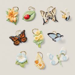 Lenox Westmore Butterfly Meadow 10-Piece Mini Ornament Set