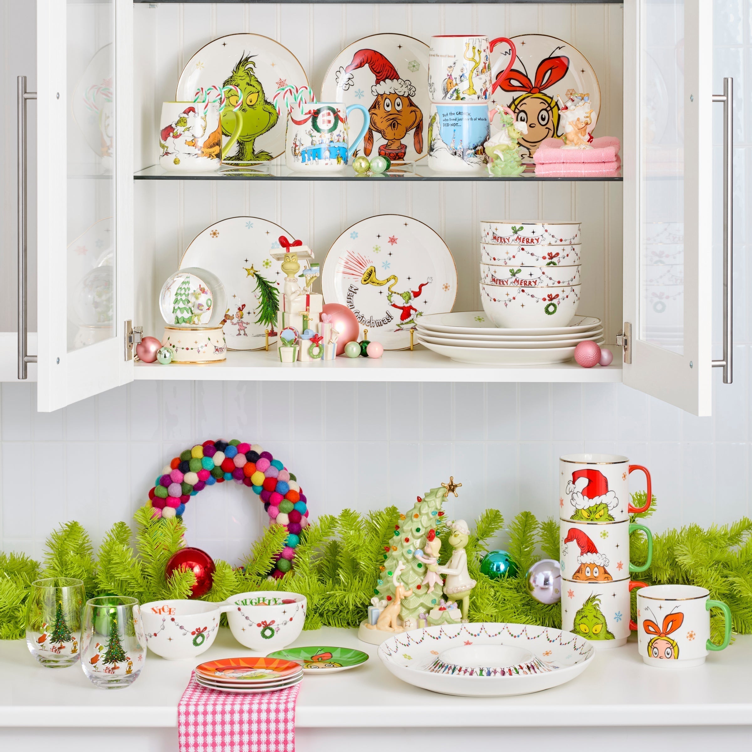 Lenox Westmore Merry Grinchmas Glass Tumblers, Set of 4 - Image 2