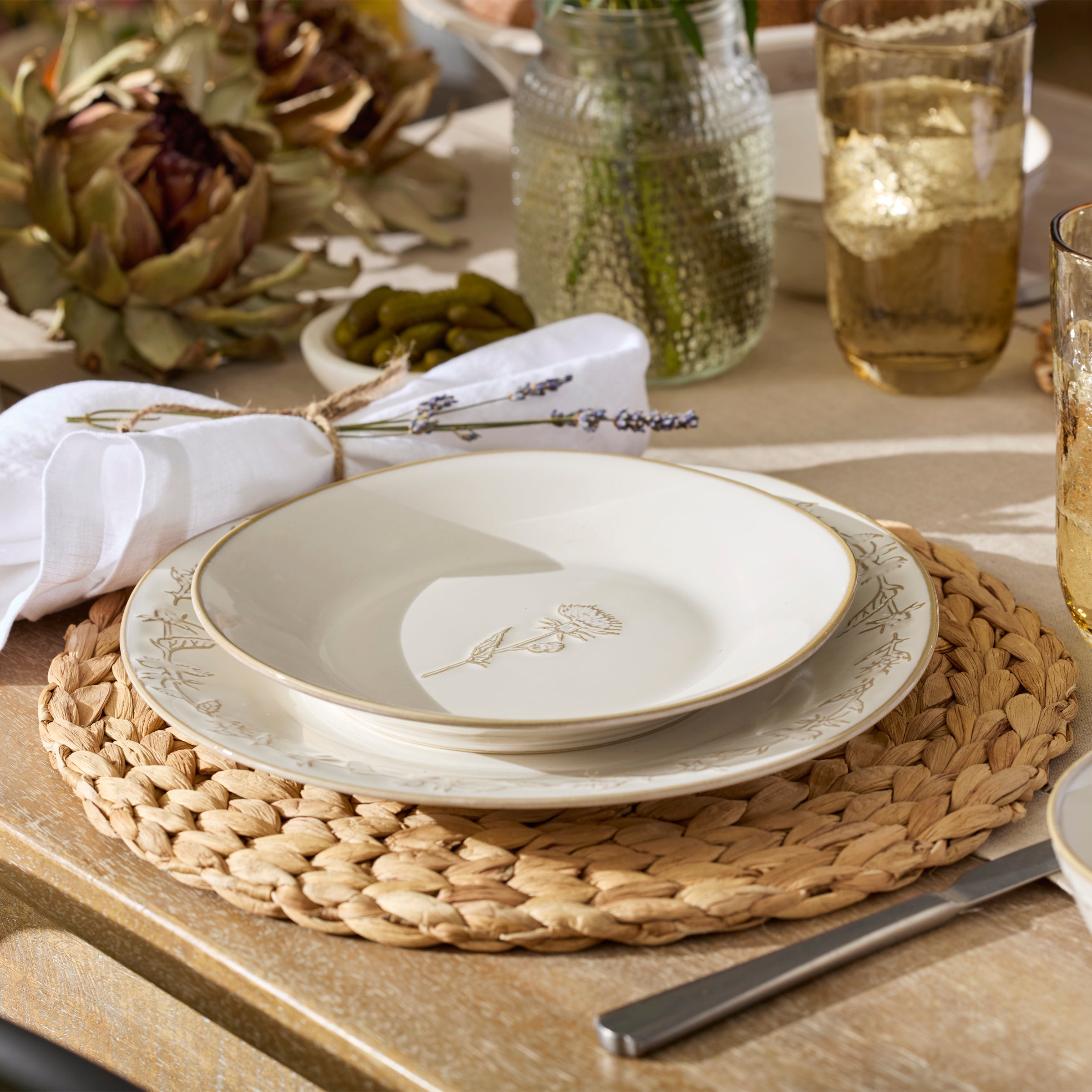 Lenox Westmore Homespun 12-Piece Dinnerware Set - Image 7