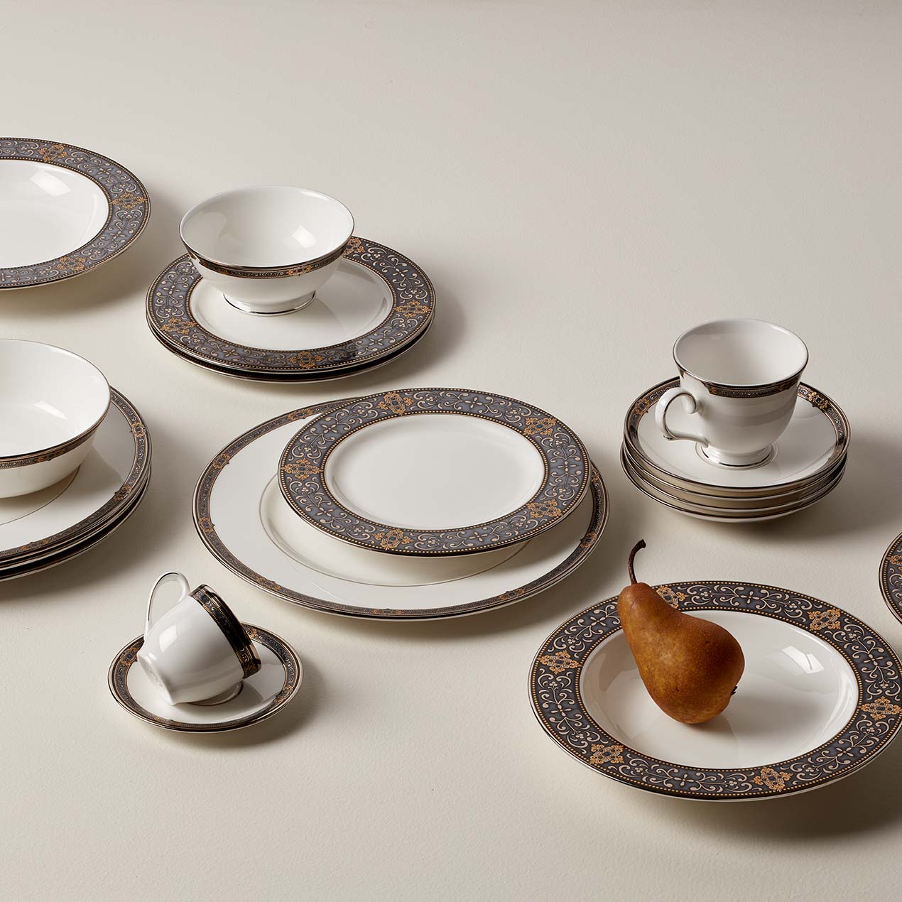 Lenox Westmore Vintage Jewel 5-Piece Place Setting - Image 5