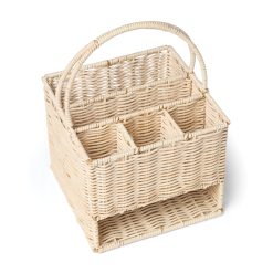 Alternative view of Lenox Westmore 24 Seven Real Rattan Caddy