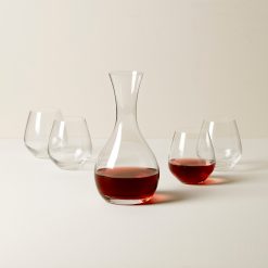 Alternative view of Lenox Westmore Tuscany Classics Decanter & Stemless Wine Glass Set