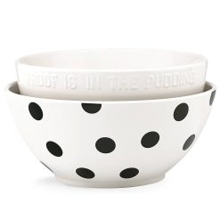 Alternative view of Lenox Westmore Deco Dot 2-Piece Mixing Bowl Set