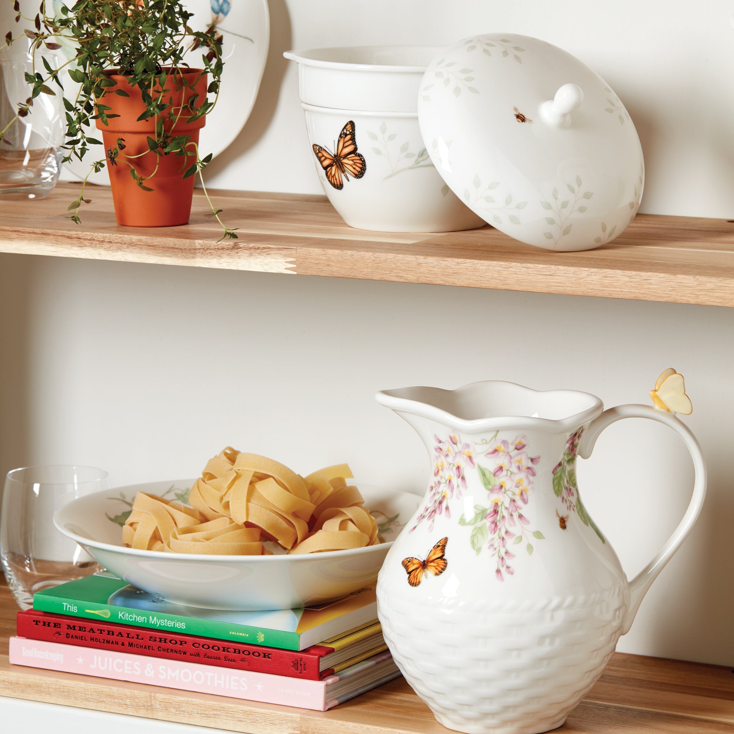 Lenox Westmore Butterfly Meadow 3-Piece Stackable Bowl Set - Image 6