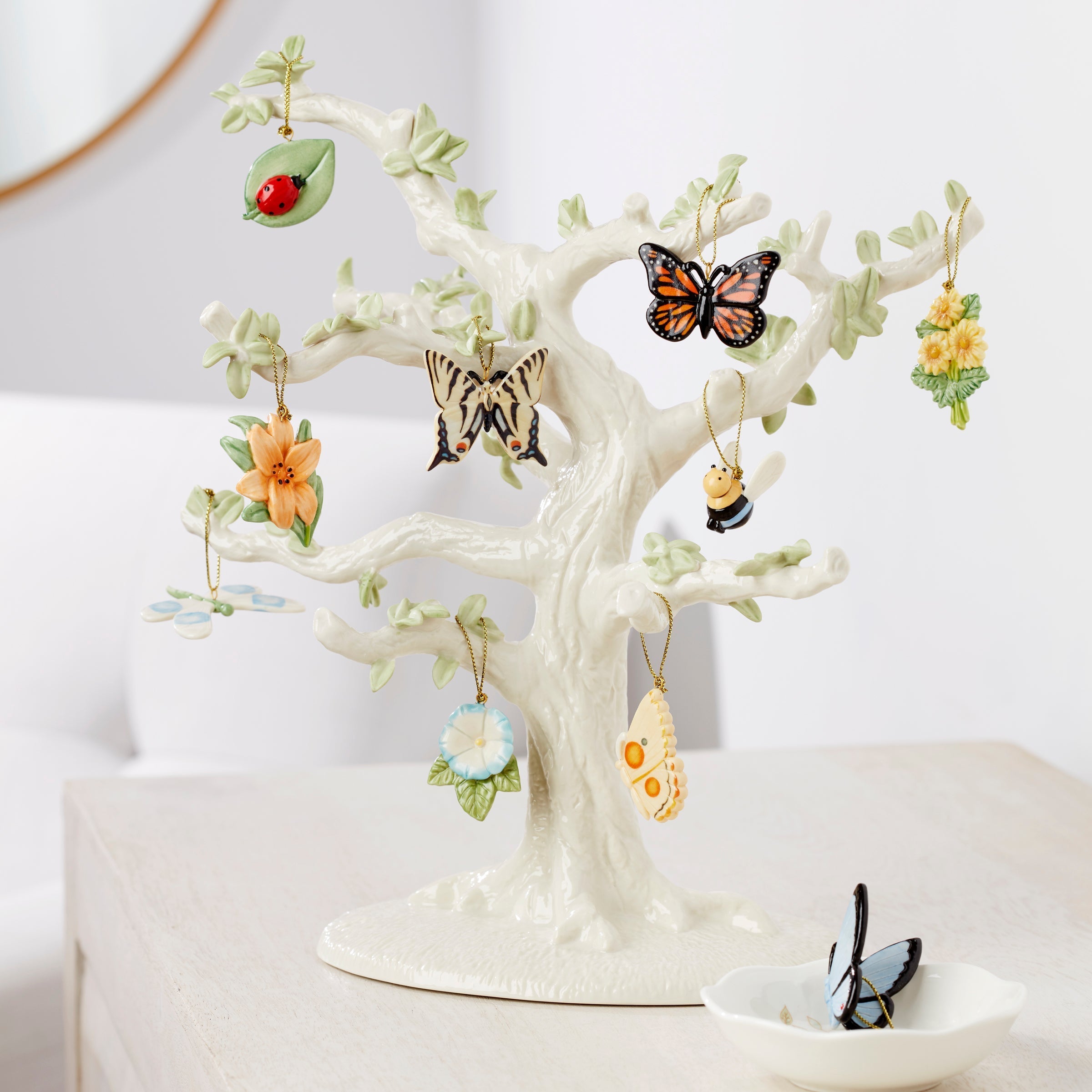 Lenox Westmore Butterfly Meadow 10-Piece Mini Ornament Set - Image 3