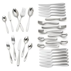 Alternative view of Lenox Westmore Cantera 65-Piece Flatware Set