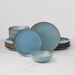 Lenox Westmore Organic Shades Blue 18-Piece Dinnerware Set
