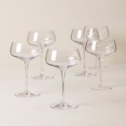 Lenox Westmore Tuscany Classics Angled Coupe Glasses, Set of 6
