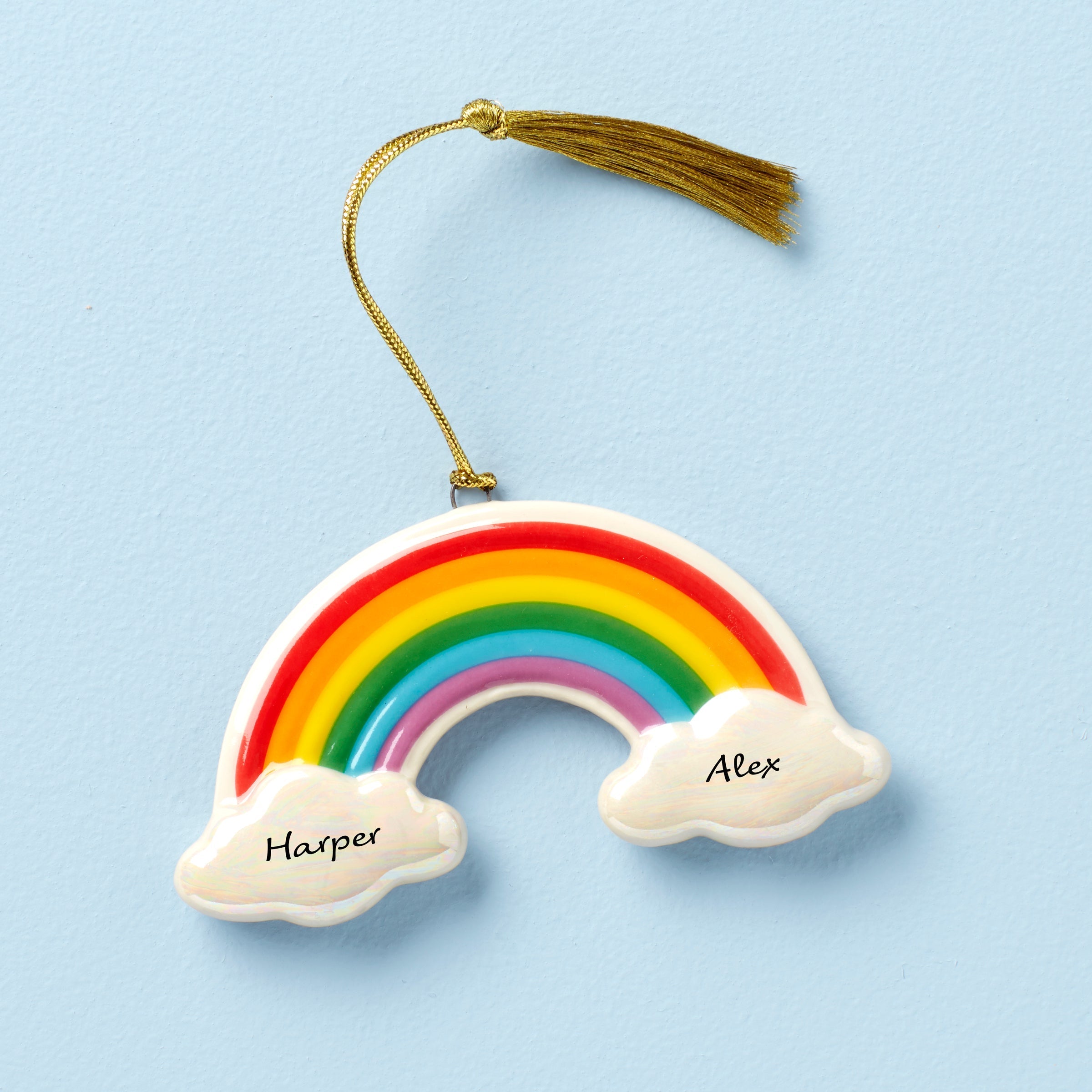 Lenox Westmore Personalized Rainbow Ornament