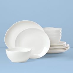 Lenox Westmore Studio 1414 Curve 12-Piece Dinnerware Set