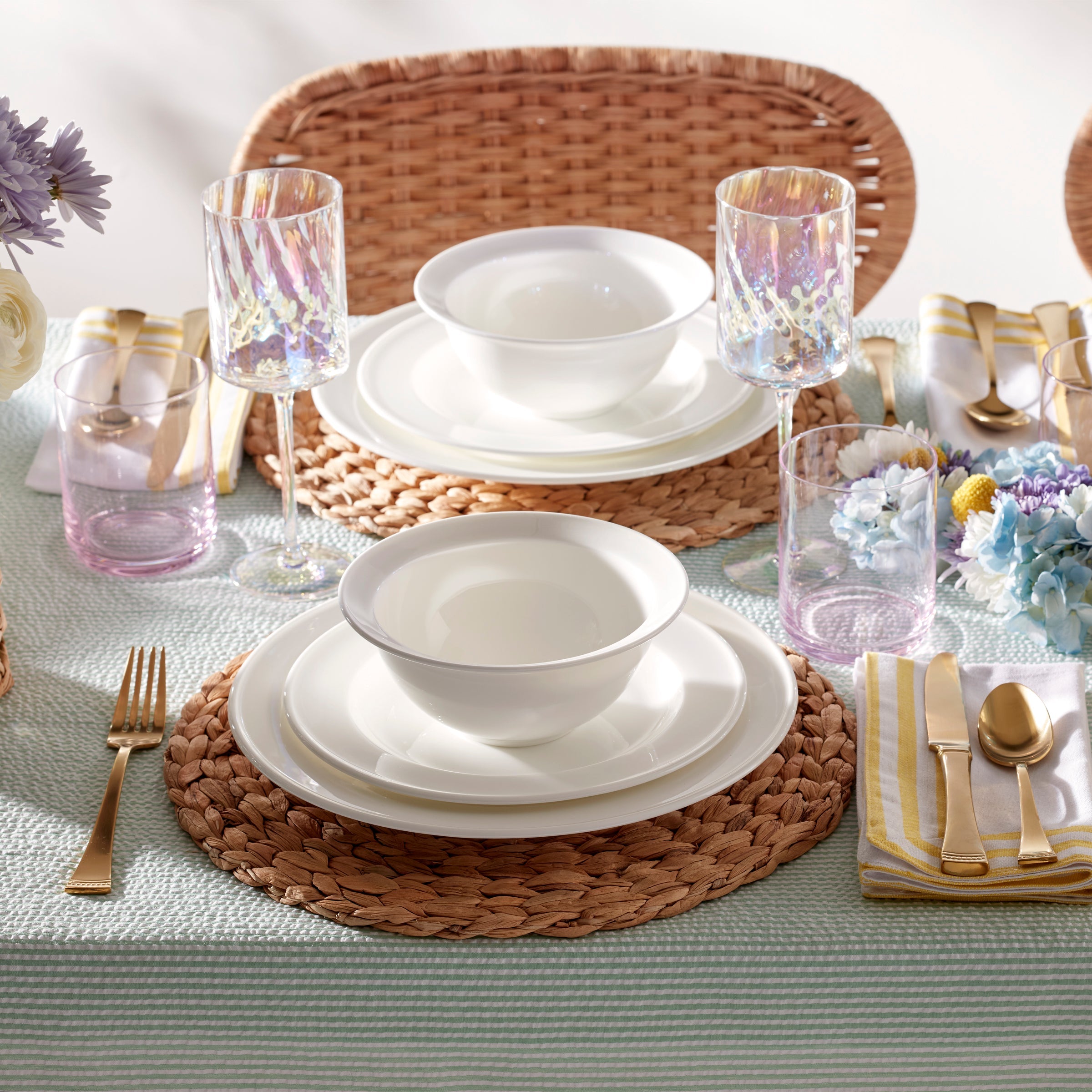 Lenox Westmore Studio 1414 Rimmed 12-Piece Dinnerware Set - Image 5