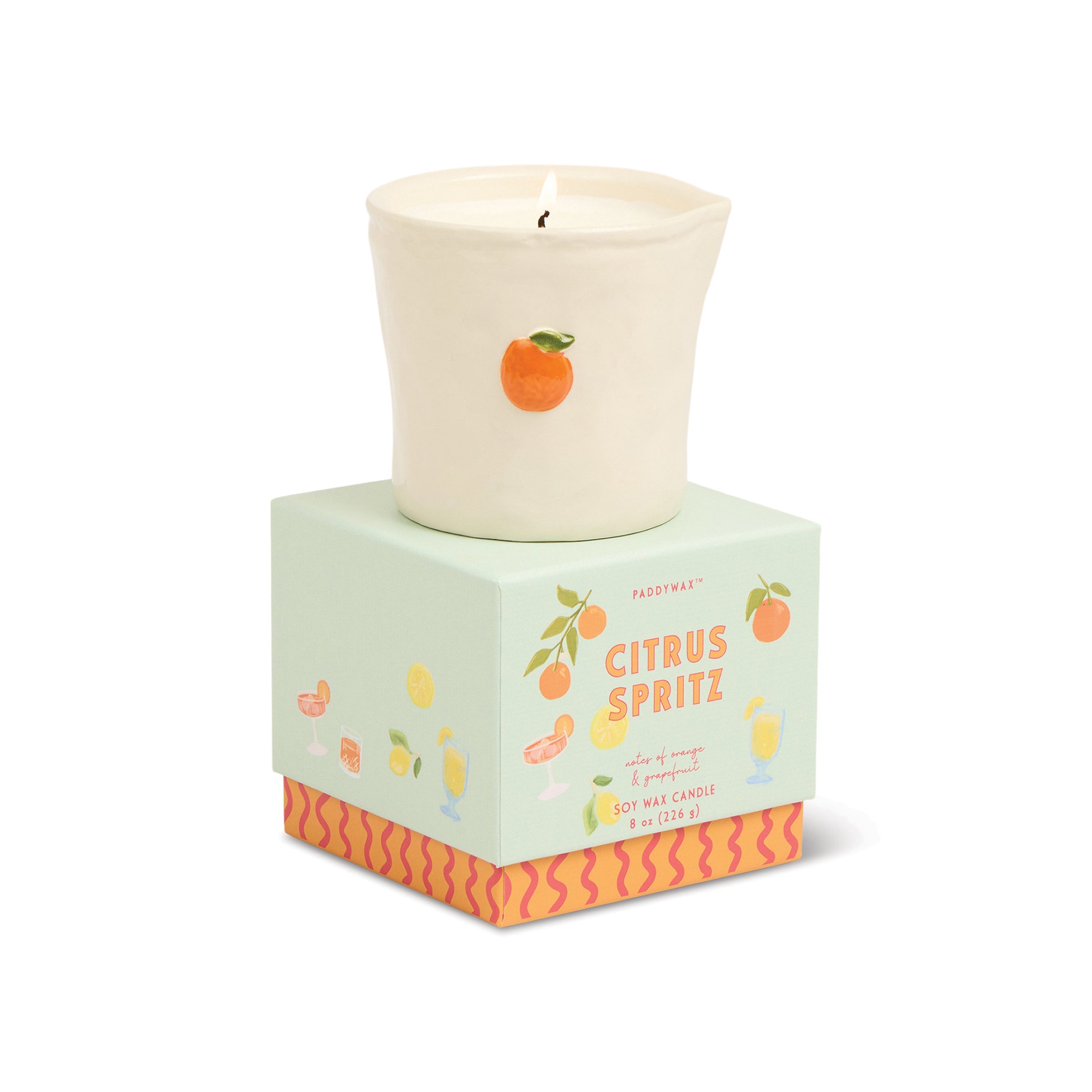 Lenox Westmore Bistro Citrus Spritz 8oz Candle