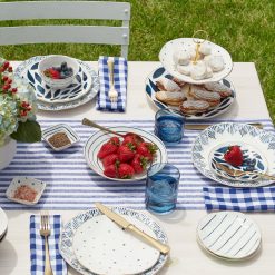 Alternative view of Lenox Westmore Blue Bay Tidbit Plates, Set of 4