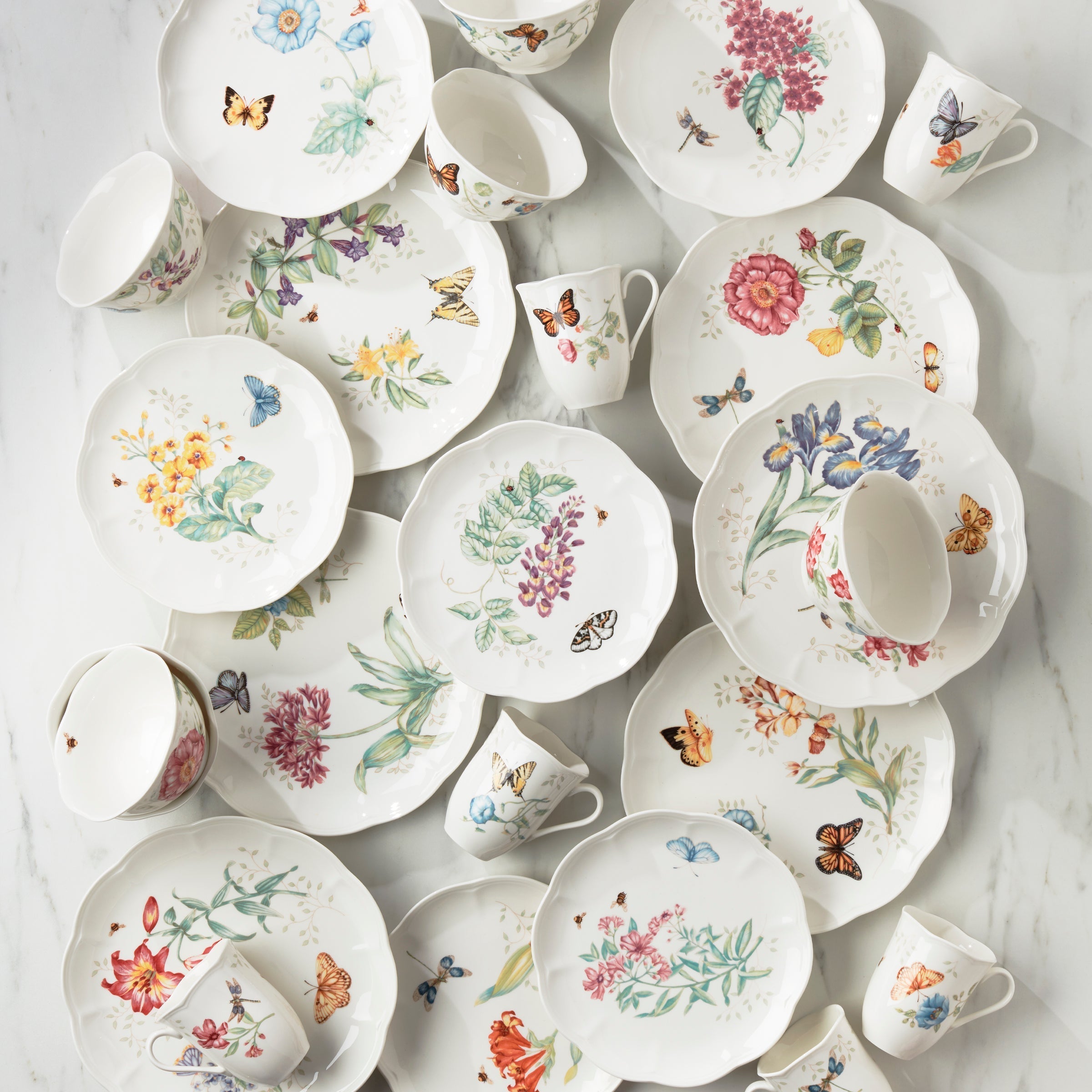 Lenox Westmore Butterfly Meadow 24-Piece Dinnerware Set - Image 5