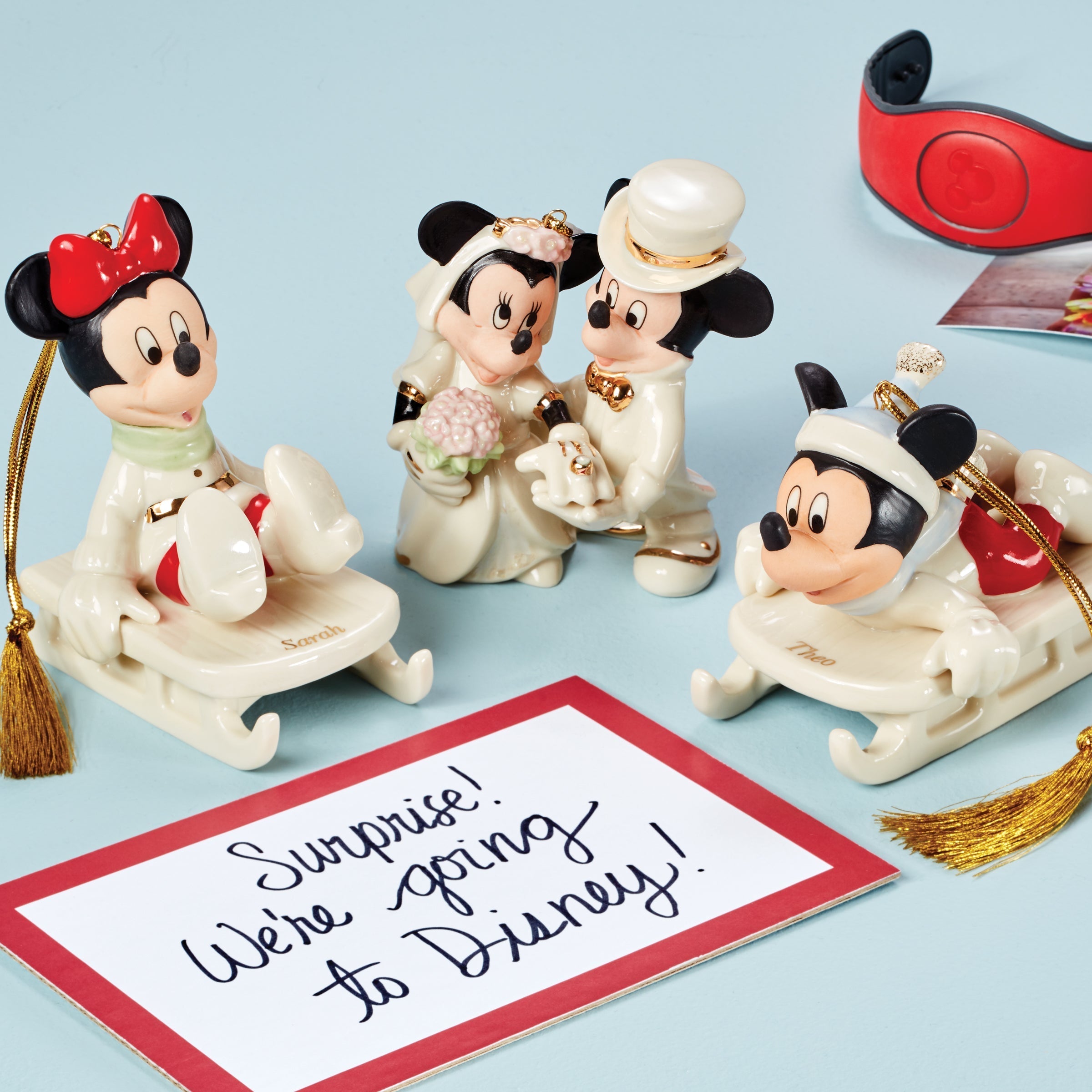 Lenox Westmore Minnie's Dream Wedding Ornament - Image 4