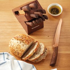 Alternative view of Lenox Westmore Raintree Copper 13-Piece Cutlery Block Set