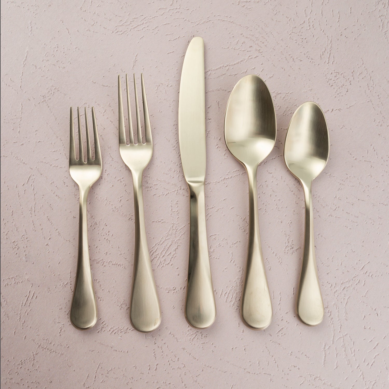 Lenox Westmore Eloquence Champagne Satin 20-Piece Flatware Set - Image 3