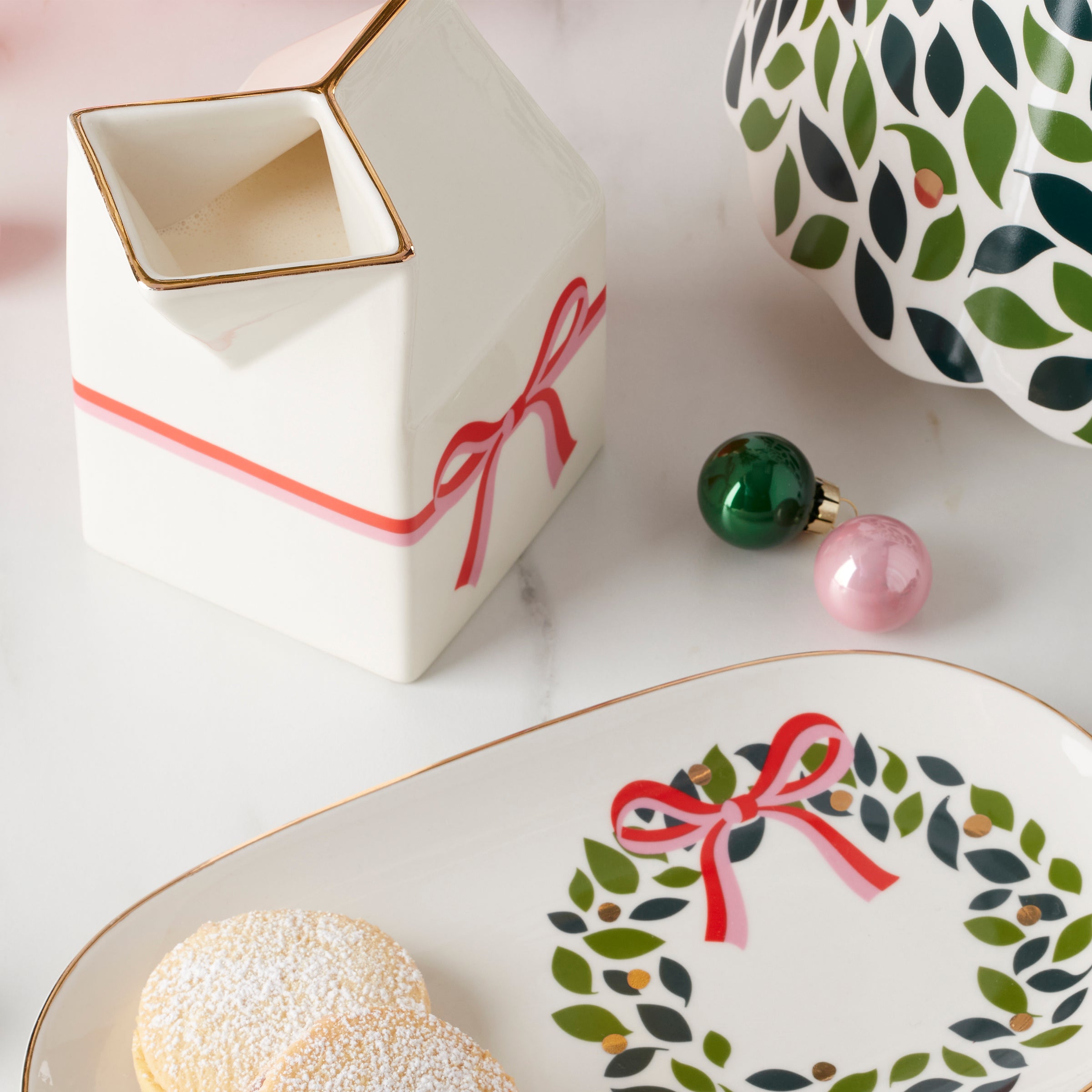 Lenox Westmore Be Jolly Milk & Cookie Plate - Image 3