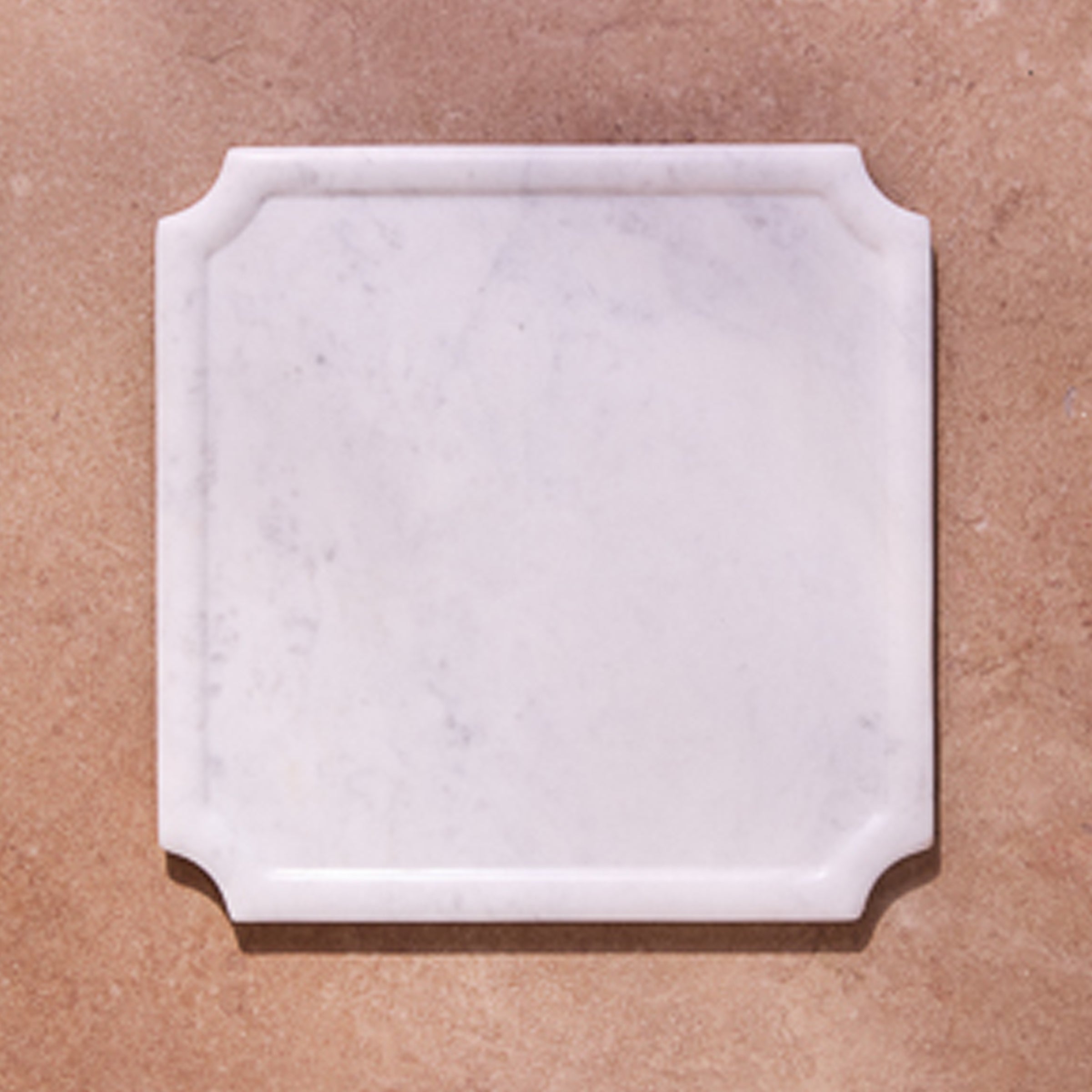 Lenox Westmore White Marble Framed Square Board