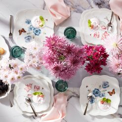 Alternative view of Lenox Westmore Butterfly Meadow Square 18-Piece Dinnerware Set