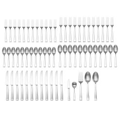 Alternative view of Lenox Westmore Lewin Satin 65-Piece Flatware Set