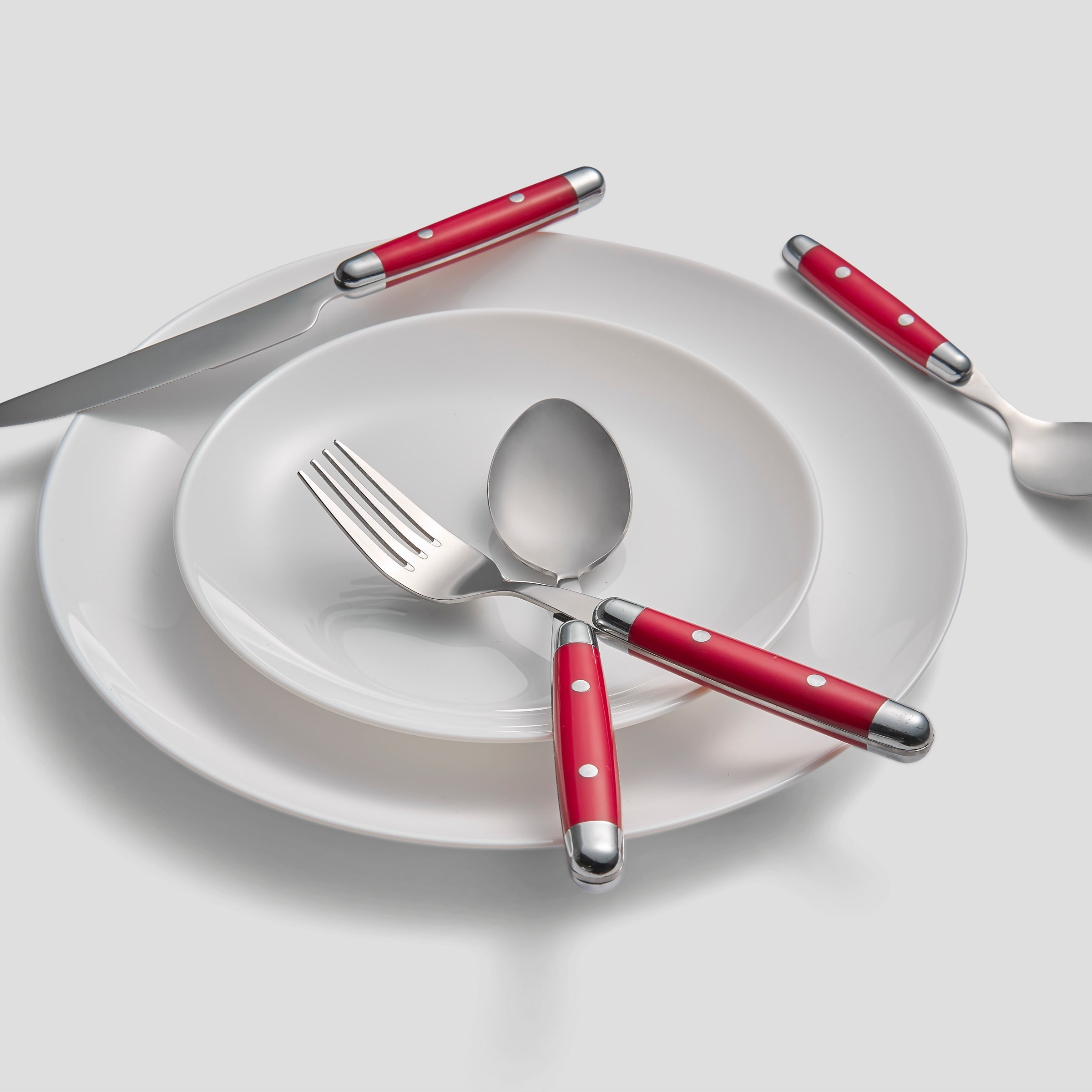 Lenox Westmore Jubilee Red 16-Piece Flatware Set - Image 2