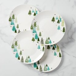 Lenox Westmore Balsam Lane Dinner Plates, Set of 4