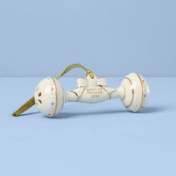 Lenox Westmore 2026 Baby's 1st Christmas Rattle Ornament