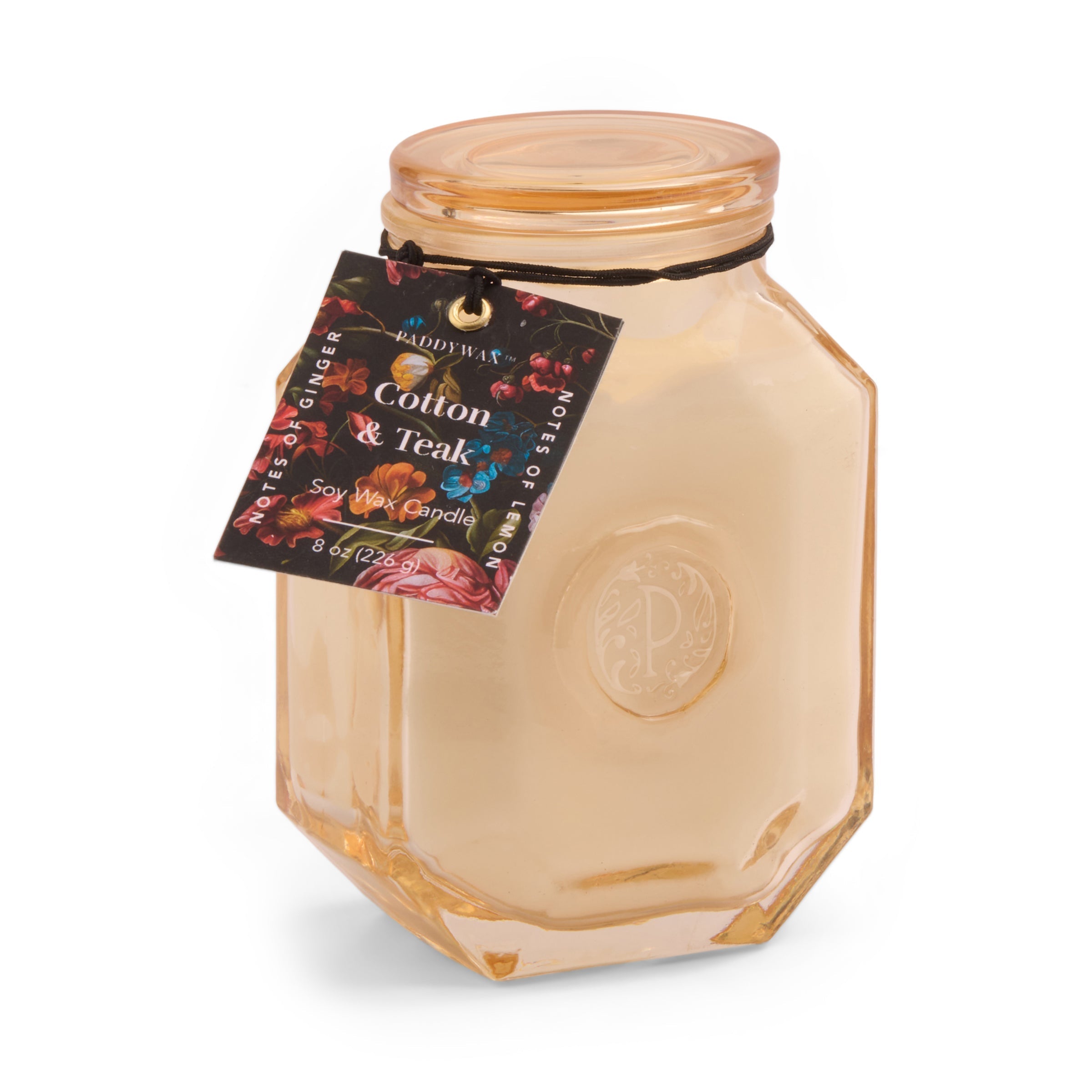Lenox Westmore Botanica Cotton & Teak 8oz Candle - Image 5