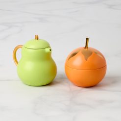 Lenox Westmore Tutti Fruity Pear & Orange Sugar & Creamer Set