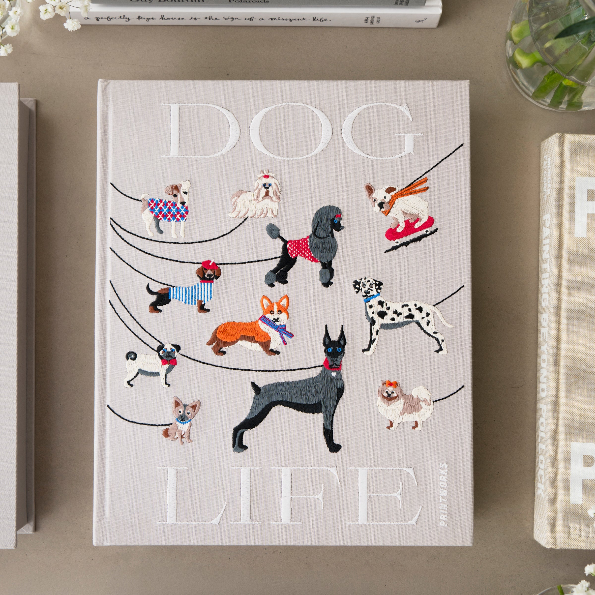 Lenox Westmore A Dog's Life Embroidered Photo Album - Image 3