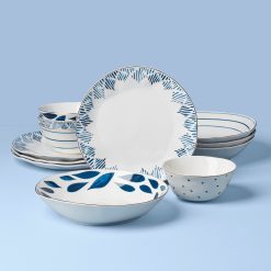 Lenox Westmore Blue Bay 12-Piece Dinnerware Set