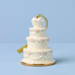 Alternative view of Lenox Westmore 2026 Wedding Cake Ornament
