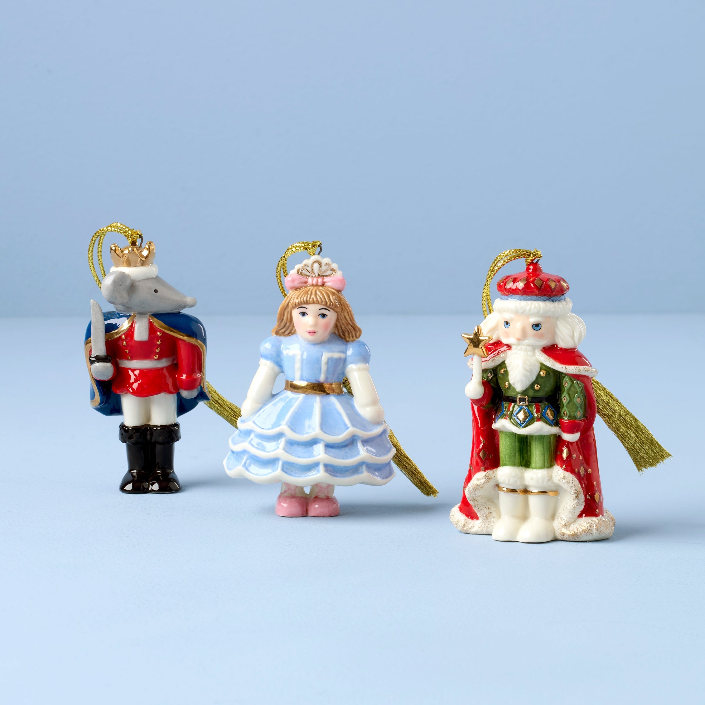 Lenox Westmore Nutcracker Ballet 3-Piece Ornament Set