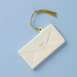Alternative view of Lenox Westmore Personalized Letters to Santa Ornament
