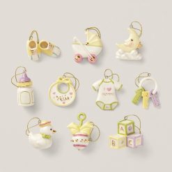 Lenox Westmore Baby Memories 10-Piece Mini Ornament Set