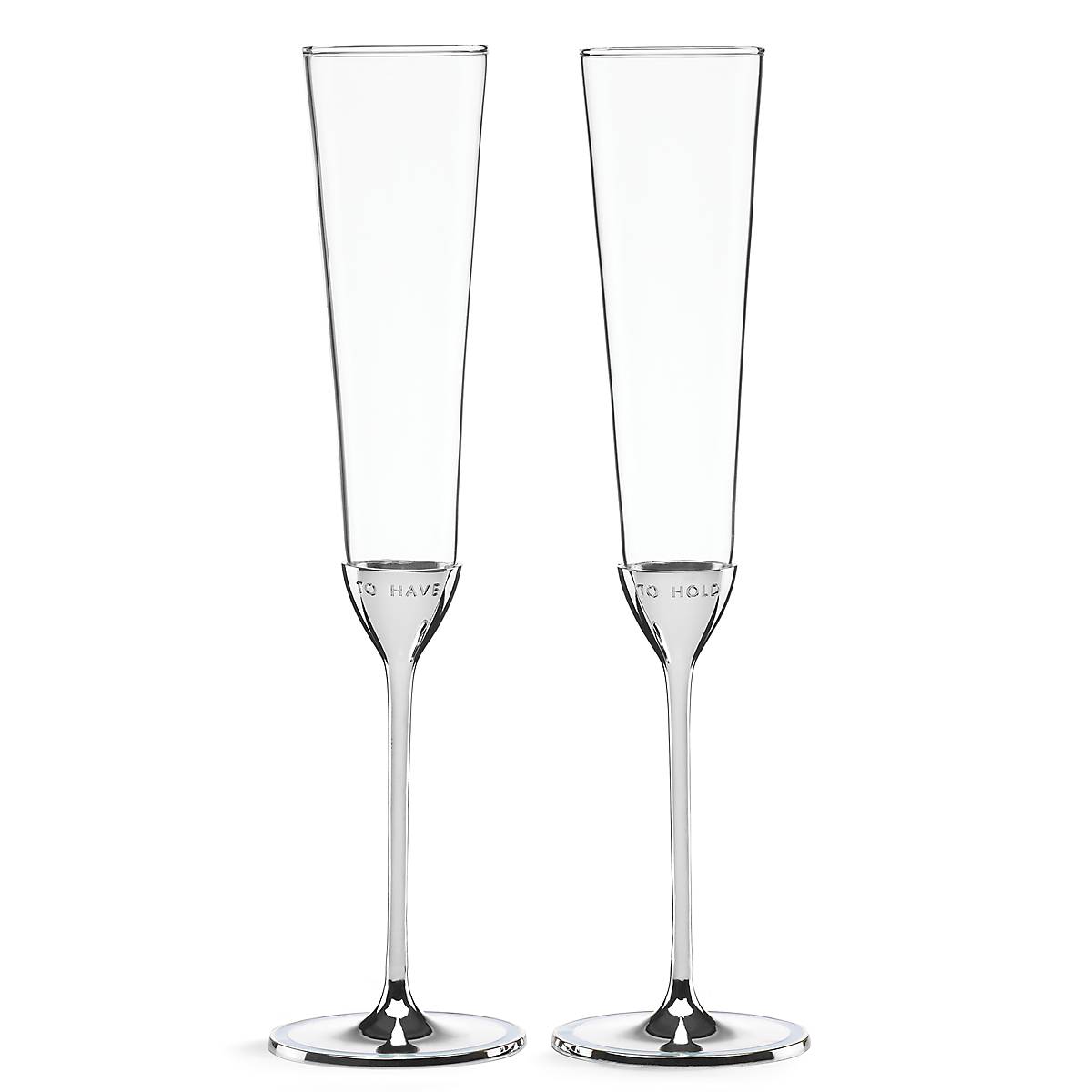 Lenox Westmore Take The Cake 2-Piece Champagne Flute Set