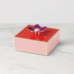 Lenox Westmore Make It Pop Red & Pink Floral Box