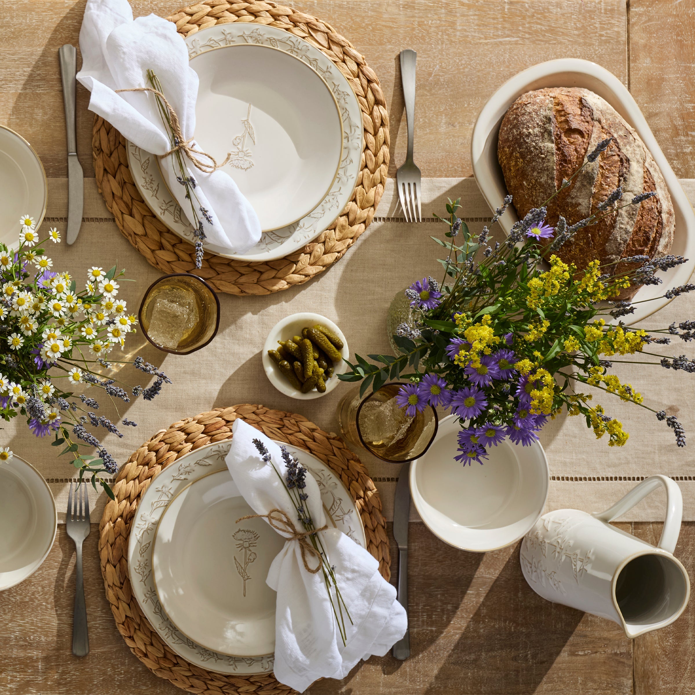 Lenox Westmore Homespun 12-Piece Dinnerware Set - Image 3
