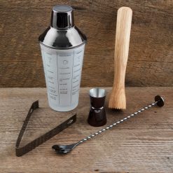 Alternative view of Lenox Westmore Black Mixology 5-Piece Tool Set