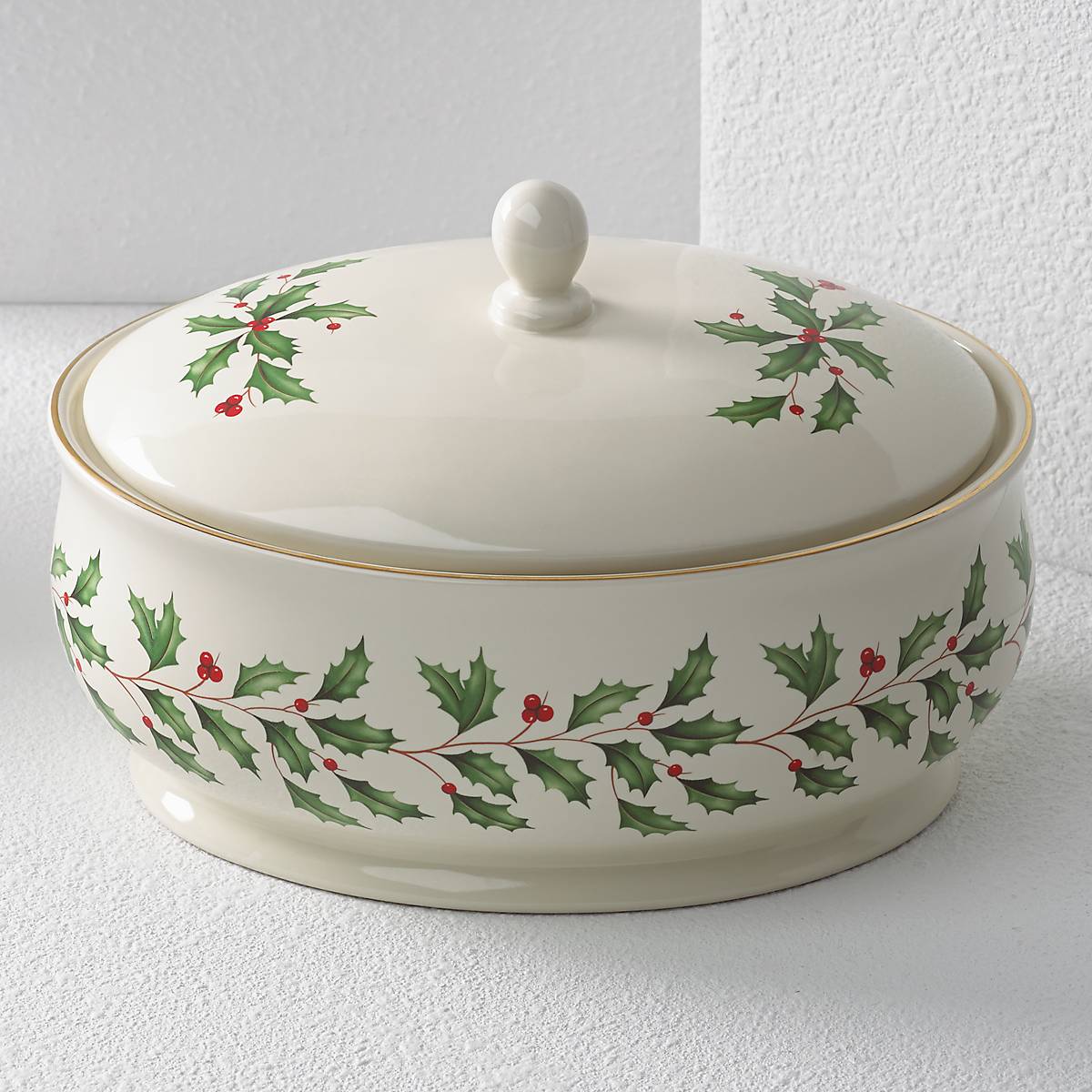 Lenox Westmore Holiday Covered Dish - Image 4