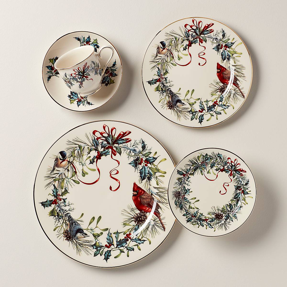 Lenox Westmore Winter Greetings 5-Piece Place Setting
