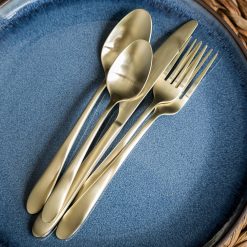 Lenox Westmore Poet Champagne Satin 20-Piece Flatware Set