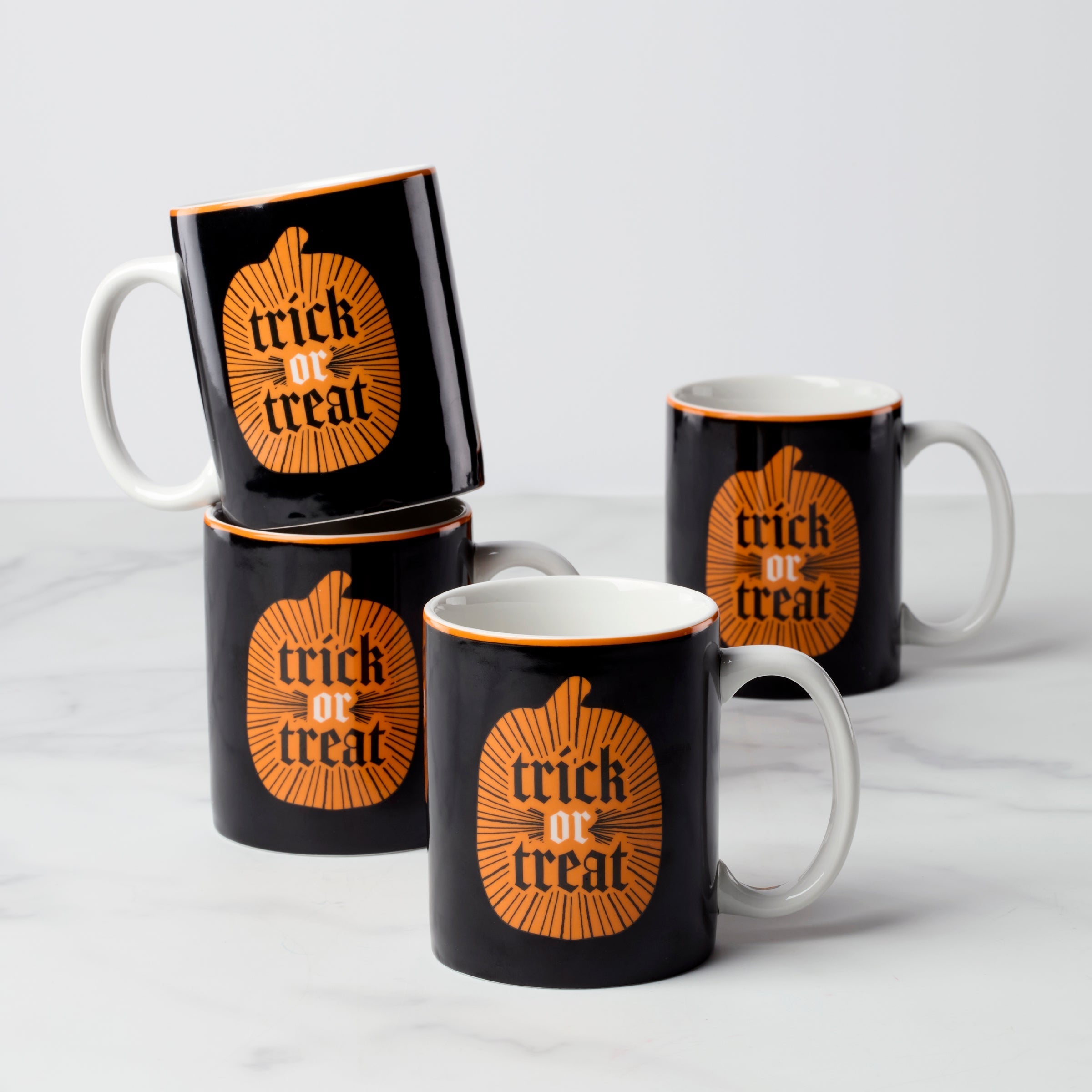 Lenox Westmore Vintro Halloween Mugs, Set of 4
