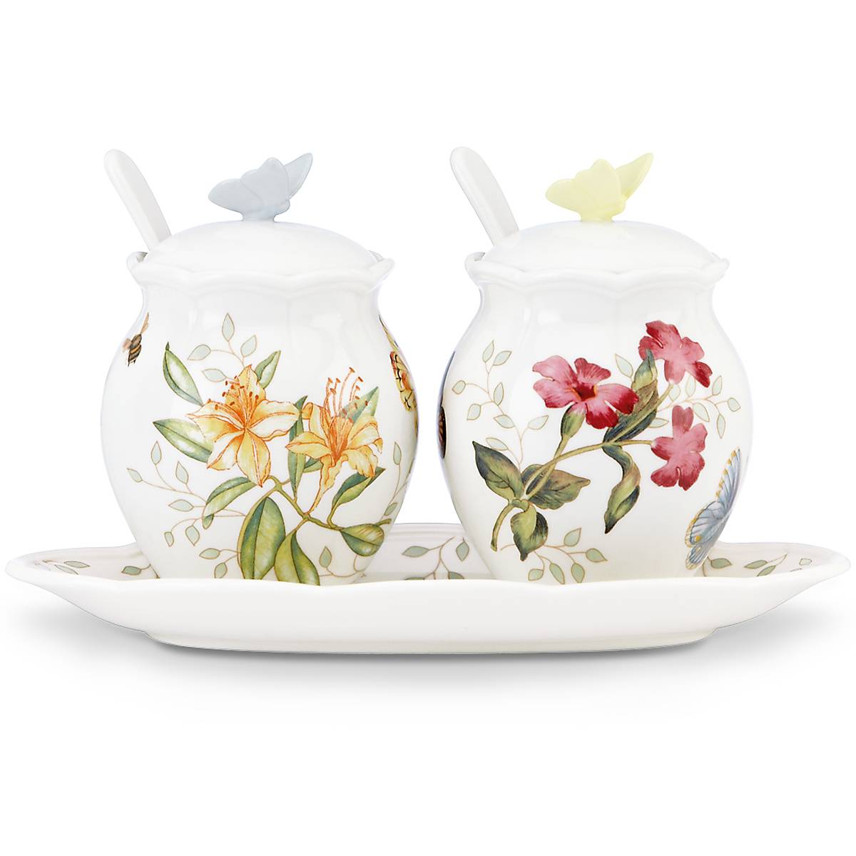 Lenox Westmore Butterfly Meadow 5-Piece Condiment Set - Image 4