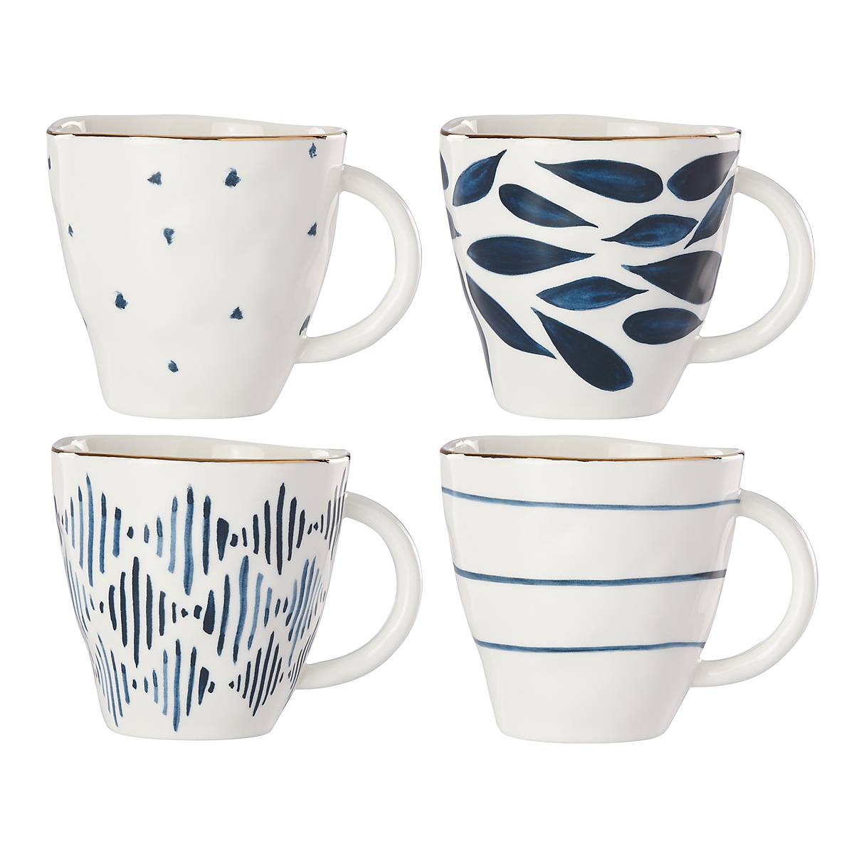Lenox Westmore Blue Bay Dessert Mugs, Set of 4 - Image 2
