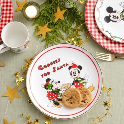 Alternative view of Lenox Westmore Disney Holiday Cookies for Santa Plate