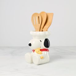 Alternative view of Lenox Westmore Chef Snoopy Figural Utensil Crock 4-Piece Set